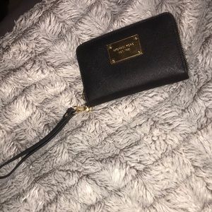 Black MK wallet